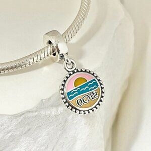 Pandora Ocean City Maryland Beach Exclusive Dangle S925 Silver Charm